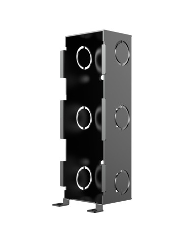 SOPORTE PARA CONTROL DE ACCESO - ESPECÍFICO PARA AKUVOX AK-A08X - MEDIDAS: 137 (AL) X 48 (AN) X 49 (FO) MM - FABRICADO EN ACERO