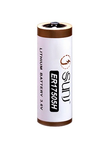 PILA ER17505H - VOLTAJE 3.6 V - LITIO - CAPACIDAD NOMINAL 3600 MAH - COMPATIBLE CON PRODUCTOS DEL CATÁLOGO