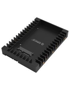 ADAPTADOR PARA DISCOS DUROS 2.5" A 3.5" - DE PLÁSTICO - HASTA 6GBPS - INTERFAZ SATA I,II,III - CAPACIDAD ILIMITADA - 147 X 101 X