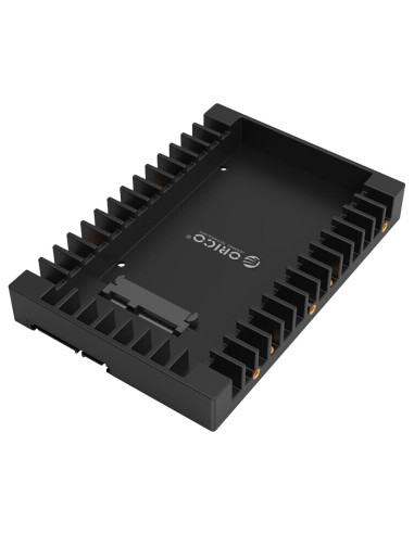 ADAPTADOR PARA DISCOS DUROS 2.5&QUOT; A 3.5&QUOT; - DE PLÁSTICO - HASTA 6GBPS - INTERFAZ SATA I,II,III - CAPACIDAD ILIMITADA - 1