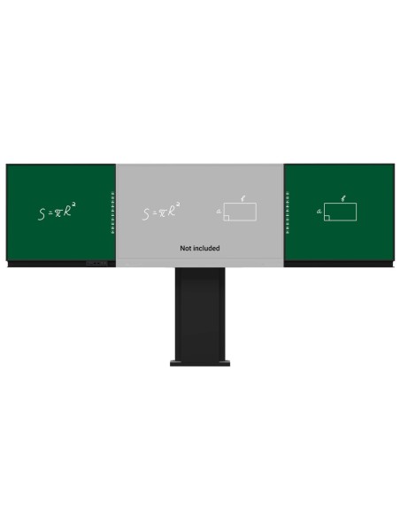 COMPATIBLE CON INTERACTIVA IB-TE-YL-75E2  - PIZARRA LATERAL IZQUIERDA PARA TIZA  - PIZARRA LATERAL DERECHA PARA TIZA - DIGITALIZ