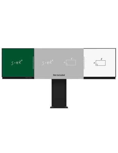 COMPATIBLE CON INTERACTIVA IB-TE-YL-75E2  - PIZARRA LATERAL IZQUIERDA PARA TIZA  - PIZARRA LATERAL DERECHA PARA ROTULADOR - DIGI