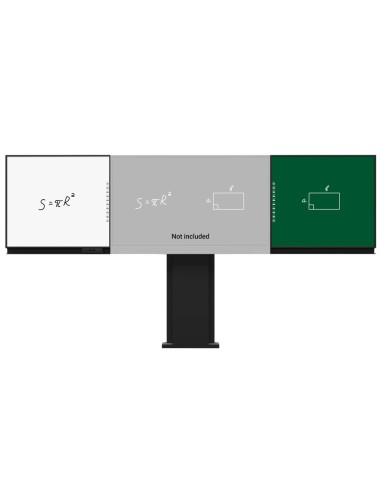 COMPATIBLE CON INTERACTIVA IB-TE-YL-75E2  - PIZARRA LATERAL IZQUIERDA PARA ROTULADOR - PIZARRA LATERAL DERECHA PARA TIZA - DIGIT