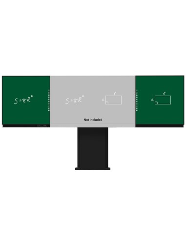 COMPATIBLE CON INTERACTIVA IB-TE-YL-86E2  - PIZARRA LATERAL IZQUIERDA PARA TIZA  - PIZARRA LATERAL DERECHA PARA TIZA - DIGITALIZ