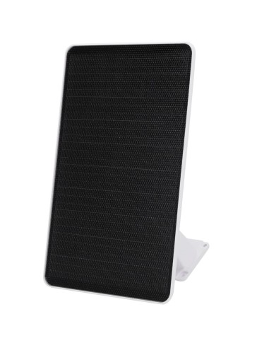 NIVIAN - PANEL SOLAR DE 9W - PARA CÁMARAS IP A BATERÍA - MONOCRISTALINO DE ALTA EFICIENCIA - SALIDA USB-C DC5V - IMPERMEABLE IP6