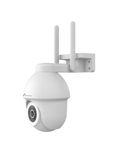 NIVIAN SMART CÁMARA 2.5K 4MP - WIFI 2.4 GHZ | EXTERIOR IP65 - MOVIMIENTO PT | IR 10 M | FULL COLOR - DETECCIÓN DE PERSONAS | AUT