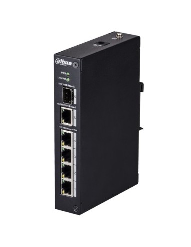 SWITCH EPOE BRANDED - 4 PUERTOS POE + 1 UPLINK RJ45 - VELOCIDAD 10/100 MBPS - POTENCIA MÁXIMA TOTAL 96 W - SOPORTA EPOE HASTA 80