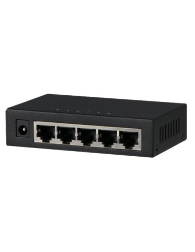 SWITCH BRANDED GIGABIT - 5 PUERTOS RJ45 - VELOCIDAD 10/100/1000 MBPS - ALTA VELOCIDAD EN TODOS LOS PUERTOS - ESPECÍFICO PARA RED