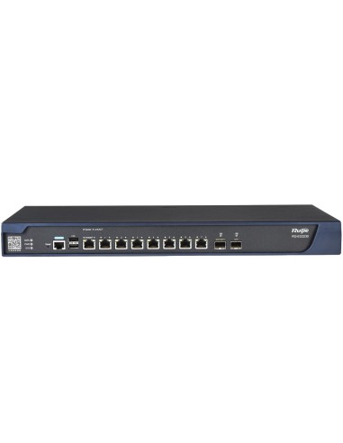 RUIJIE ROUTER CLOUD - 8 PUERTOS + 1 PUERTO SFP + 1 PUERTO SFP+ - 9 PUERTOS GIGABIT (8 RJ45 + SFP) + 1 PUERTO 10GB - ADMITE HASTA