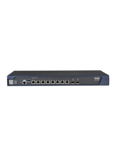 RUIJIE ROUTER CLOUD - 8 PUERTOS + 1 PUERTO SFP + 1 PUERTO SFP+ - 9 PUERTOS GIGABIT (8 RJ45 + SFP) + 1 PUERTO 10GB - ADMITE HASTA