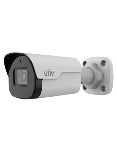 CÁMARA BULLET IP UNIVIEW - GAMA PRIME - 2 MP | LENTE 4 MM | MICROSD 512 GB - IR 40 M | WDR 120 DB - LIGHT HUNTER | CONTEO - POE