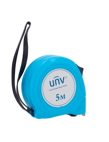 UNIVIEW - CINTA MÉTRICA - 5 METROS - ALTA PRECISIÓN - COLOR AZUL