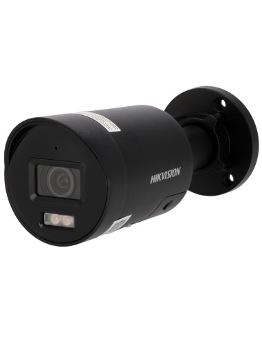 HIKVISION - CÁMARA BULLET IP GAMA PRO - RESOLUCIÓN 4 MEGAPÍXEL (2688X1520) - LENTE 2.8 MM | COLORVU | MICRÓFONO Y ALTAVOZ - LUZ