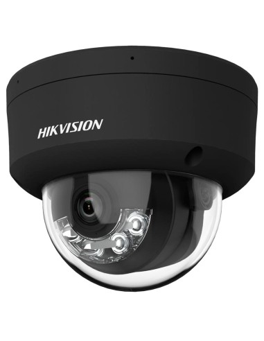 HIKVISION - CÁMARA DOMO IP GAMA PRO - RESOLUCIÓN 4 MPX | POE | ALARMAS | COLORVU - 2.8 MM | MICRÓFONO INTEGRADO | AUDIO - LUZ HÍ