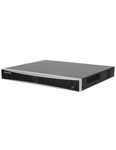 HIKVISION - PRO RANGE - NVR RECORDER 8 CH IP POE 150 W MAX. - MAXIMUM RESOLUTION 32MPX : ALARMS : ACUSENSE - BANDWIDTH 80 MBPS 