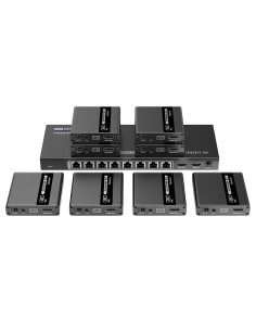 RÉPARTITEUR HDMI AVEC EXTENSION - PORTÉE 40 M - RÉSOLUTION 4K - AUTORISE LES CONNEXIONS 1:8