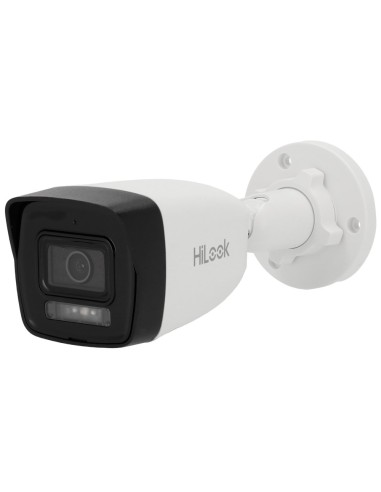 CÁMARA BULLET IP HILOOK - GAMA HILOOK - 4 MP | LENTE 2.8 MM - IR 30 M | WDR 120 DB | MICRÓFONO INTEGRADO - POE | H.265+| IP67 |