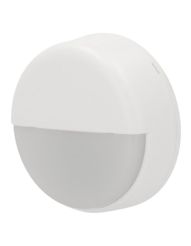 INDICATEUR LUMINEUX JADE BIRD - LED ROUGE - SPÉCIAL POUR INCENDIE - PLASTIQUE ABS BLANC - DIMENSIONS RÉDUITES