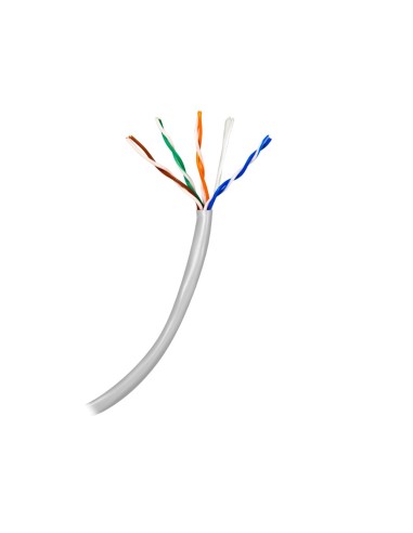 SAFIRE CABLE UTP CATEGORÍA 5E - CONDUCTOR CCA - DIÁMETRO 24 AWG-0,52MM -  CUMPLE CON 90M FLUKE TEST - CUBIERTA EXTERIOR PVC - SE