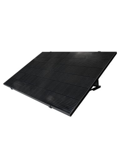 TSUN KIT SOLAR POP UP - PANEL FULL BLACK 400W - MICRORINVERSOR MS400 400W - SOPORTE PARA INSTALACIÓN EN SUELO - CONEXIÓN WIFI -