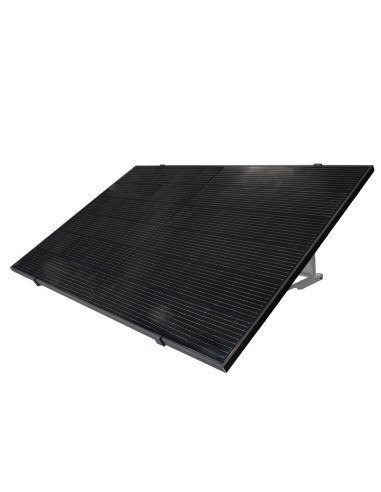 TSUN KIT SOLAR POP UP - PANEL FULL BLACK 400W - MICROINVERSOR M400 400W - SOPORTE PARA INSTALACIÓN EN SUELO - CONEXIÓN WIFI VÍA