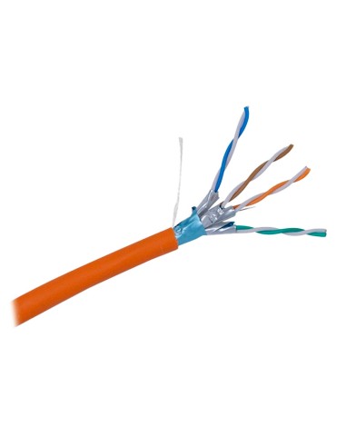 UNIVIEW CABLE F/FTP CATEGORÍA 6A - CONDUCTOR OFC,100% COBRE - DIÁMETRO 23 AWG-0,57MM - CERTIFICADO CPR DCA - CUBIERTA EXTERIOR L