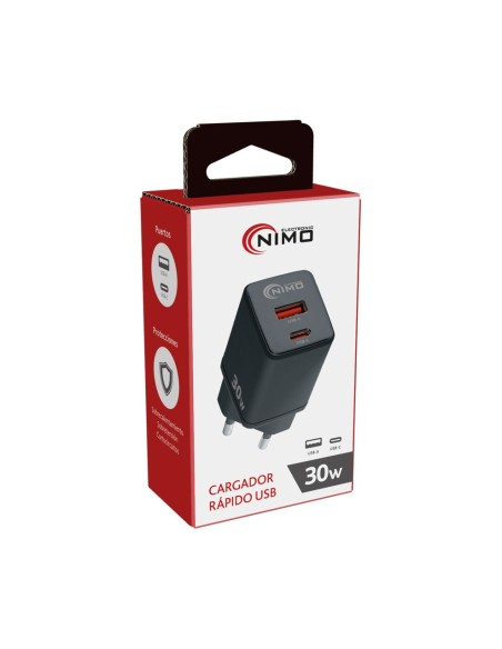 CARGADOR USB POWER DELIVERY 2 PUERTOS CA