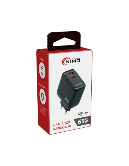 CARGADOR USB POWER DELIVERY 2 PUERTOS CA