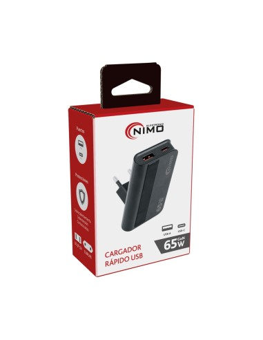 CARGADOR USB POWER DELIVERY 2 PUERTOS CA