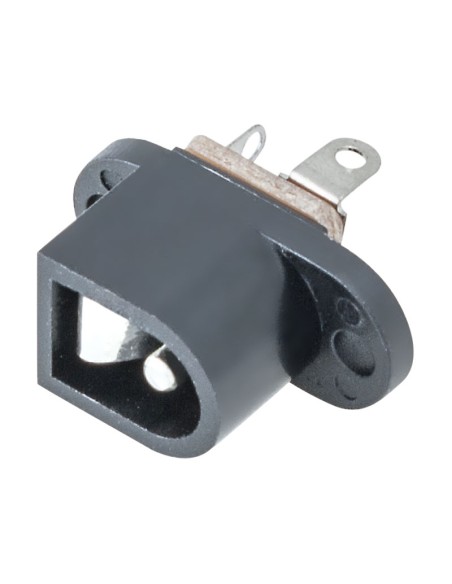 JACK MACHO HUECO DE PANEL 5,5X2,1MM CON578