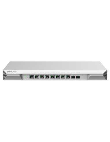 REYEE ROUTER CLOUD - 8 PUERTOS RJ45 + 2 SFP+ 10GIGABIT - FUNCIONES BÁSICAS DE FIREWALL  - ADMITE HASTA 7 WAN PARA FAILOVER O BAL