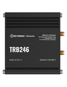 TELTONIKA GATEWAY 4G INDUSTRIAL - 4G CAT 4 / 3G / 2G - PORTA RJ45 10/100MBPS - PORTAS RS232 E RS485 - DUAL SIM