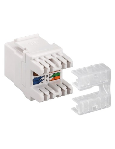 CONECTOR KEYSTONE RJ45 Cat.6 UTP HEMBRA tool-less