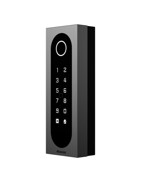 CONTROL DE ACCESO IK09 - TARJETA EM/MF, NFC Y PIN | 1 RELÉ - 20.000 USUARIOS | 100.000 REGISTROS - CONTROLADORA INTEGRADA | WIEG