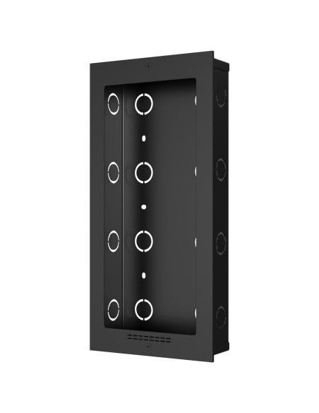 PANEL FRONTAL Y CAJA DE REGISTRO ENCASTRADA - ESPECÍFICA PARA AKUVOX AK-E16CY AK-A05C - PANEL: 230 (AL) X 120 (AN) X 22 (FO) MM