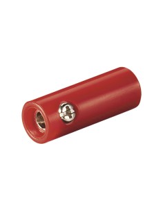 BANANA HEMBRA DE 4,0MM ROJA CON630