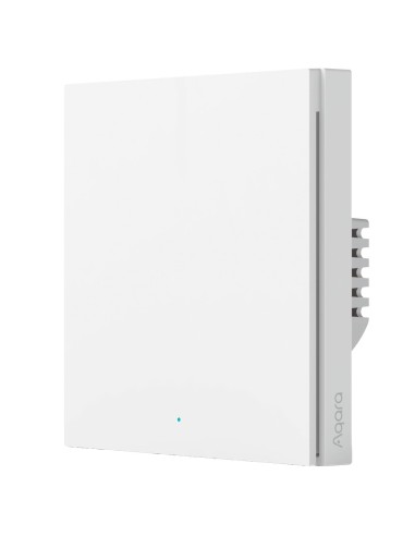 AQARA INTERRUPTOR INTELIGENTE DE PARED H1 - ZIGBEE 3.0  - REQUIERE AQARA HUB - CON NEUTRO / PROTECCIÓN CONTRA ALTO VOLTAJE - COM