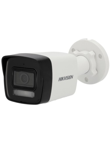 CÁMARA BULLET IP HIKVISION - GAMA VALUE - 8 MP | LENTE 2.8 MM | MICROSD 512 GB - IR 30 M | WDR 120 DB | MICRÓFONO INTEGRADO - PO