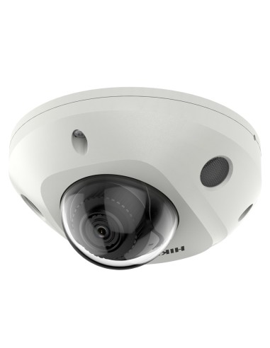 HIKVISION - CÁMARA DOMO IP GAMA SOLUTIONS - RESOLUCIÓN 4 MPX | ULTRA LOW LIGHT DARKFIGHTER - LENTE 2.8 MM | MICRÓFONO INTEGRADO