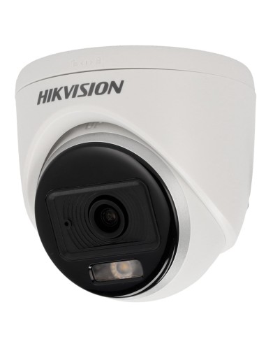 HIKVISION - CÁMARA DOMO 4EN1 GAMA VALUE - RESOLUCIÓN 1080P (1920X1080) - LENTE 3.6 MM | LUZ HÍBRIDA ALCANCE 20 M - COLORVU: IMAG