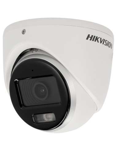 HIKVISION - CÁMARA TURRET 4EN1 GAMA VALUE - RESOLUCIÓN 3K (2960X1665) - LENTE 2.8 MM | LUZ HÍBRIDA 20 M | COLORVU - AUDIO SOBRE