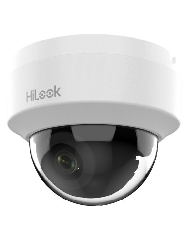 HILOOK - CÁMARA DOMO IP - RESOLUCIÓN 2 MEGAPIXEL (1920X1080) - LENTE 2.8 MM - IR 20 M | POE IEEE802.3AF - APTA PARA INTERIOR