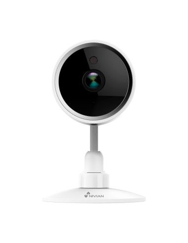 NIVIAN SMART CÁMARA 1080P - WIFI 2.4 GHZ - AUDIO | IR ALCANCE 9 M - GRABACIÓN EN TARJETA MICROSD O CLOUD - COMPATIBLE CON TUYA S