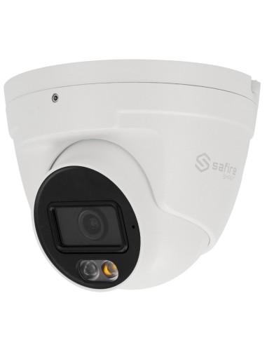 SAFIRE SMART - CÁMARA TURRET IP GAMA B1 CON LUZ DUAL - RESOLUCIÓN 6 MEGAPIXEL (3200×1800) - LENTE 2.8 MM | MICRÓFONO INTEGRADO -