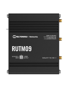 TELTONIKA ROUTER 4G INDUSTRIAL - DUAL SIM 4G CAT 6 - 1X ENTRADA/SALIDA DIGITAL - POSICIONAMIENTO GNSS - 4 PUERTOS ETHERNET RJ45