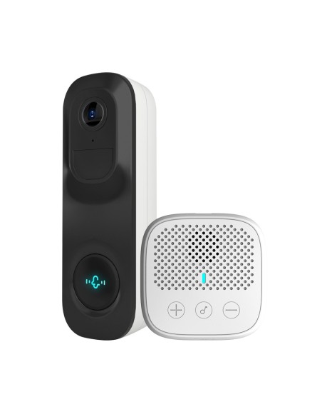 VICOHOME VIDEOTIMBRE 3MPX WIFI  -  SENSOR PIR / DETECCIÓN INTELIGENTE (NUBE) - BATERÍA 5200MAH (SIN ALIMENTACIÓN CABLEADA) - LEN
