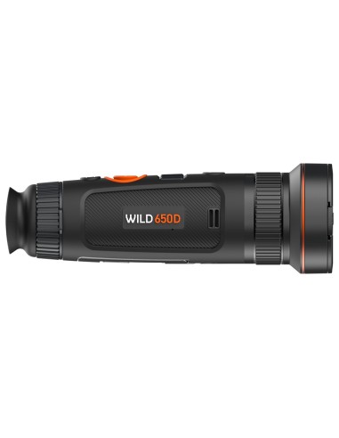 THERMEYE WILD650D - SENSOR 12µM - SENSOR 640X512 PIXELES | NETD =18MK  - LENTE 25/50MM - AUMENTOS 1,4/2,8X - DISTANCIA DETECCIÓN