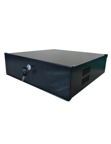 CAJA METALICA CERRADA PARA DVR PARA CCTV BOXDVR004