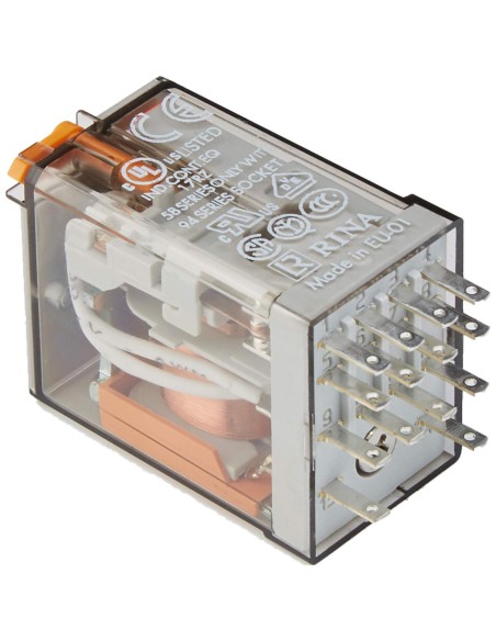 RELE 230V AC 4 CIR 10A 55.34 IND MECANICO