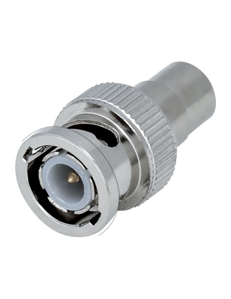 ADAPTADOR BNC MACHO A RCA HEMBRA CON667